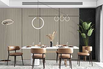 辽阳轻奢风格-餐厅