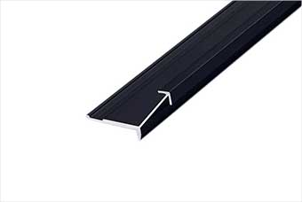 辽阳航空纤维墙咔铝合金阳角线（哑黑氧化）