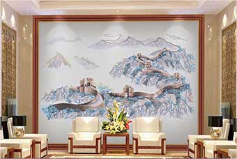 辽阳森佰汇航空纤维墙咔（唯我中华）