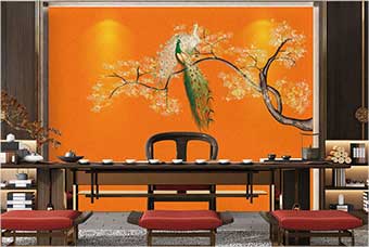 辽阳森佰汇航空纤维墙咔（春花秋月）